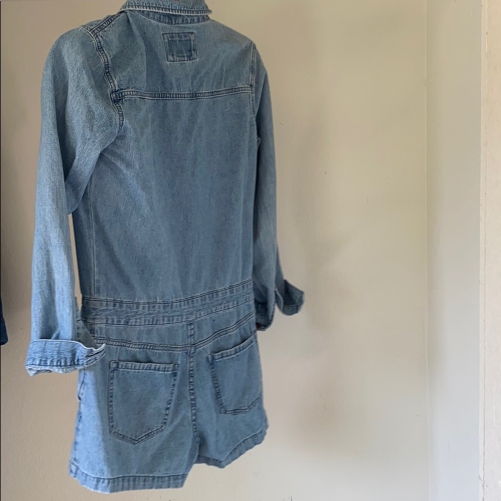 Jean romper - Picture 2 of 2